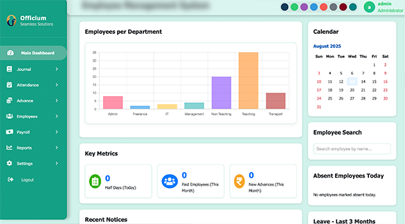 Payroll Dashboard
